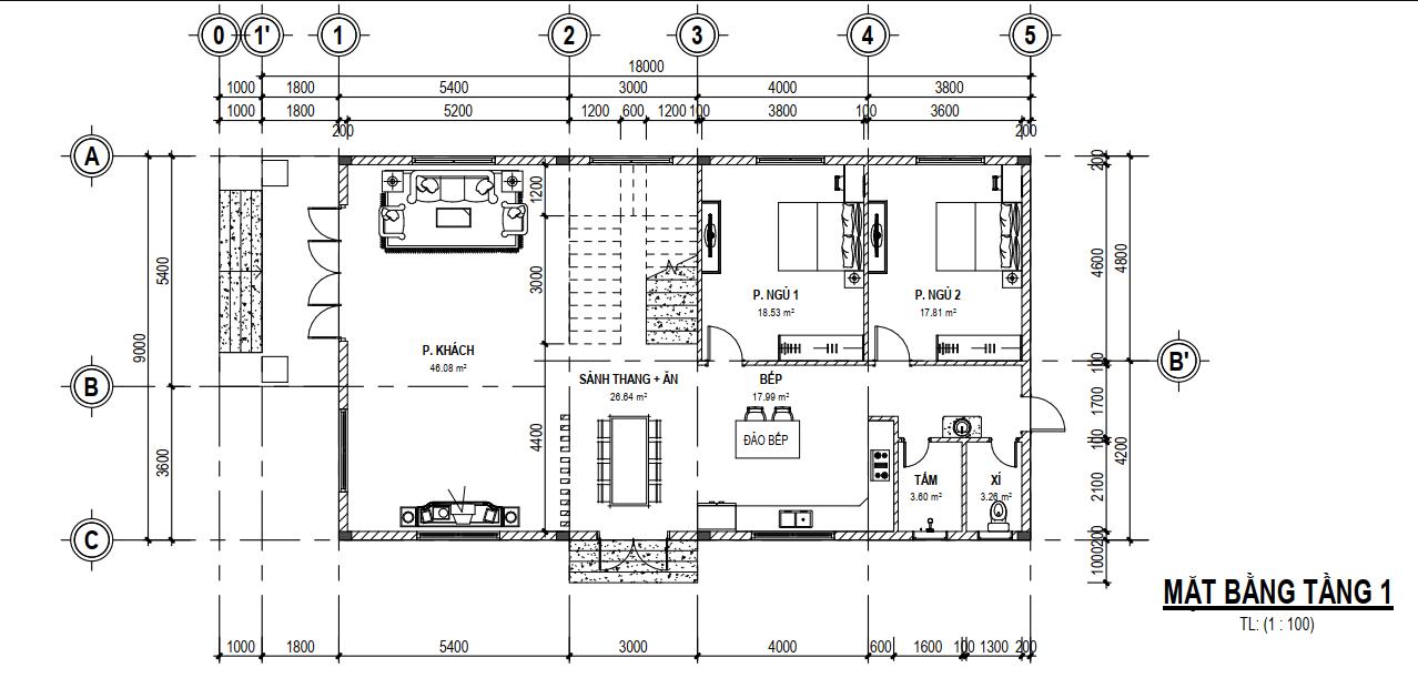 Mẫu biệt thự mái nhật 2 tầng phong cách tân cổ điển đơn giản - tinh tế