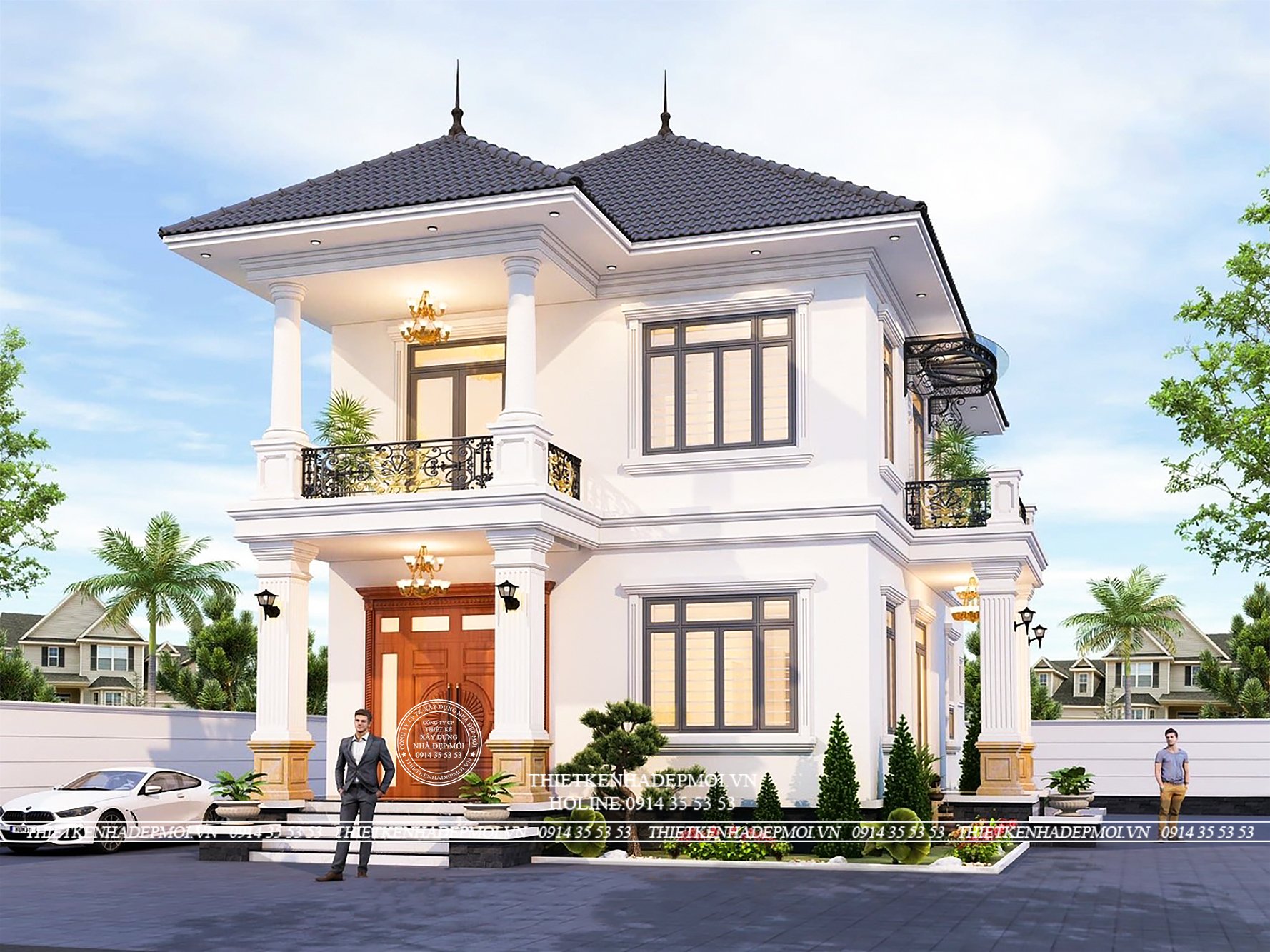 Tổng hợp những mẫu biệt thự mái nhật 1 tầng , 2 tầng được ưa chuộng nhất