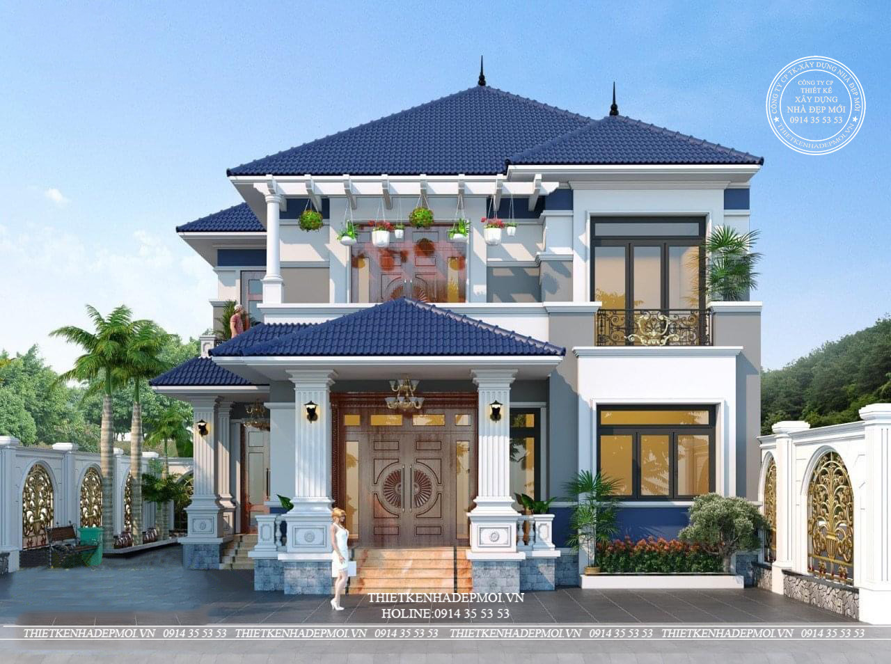 Tổng hợp những mẫu biệt thự mái nhật 1 tầng , 2 tầng được ưa chuộng nhất