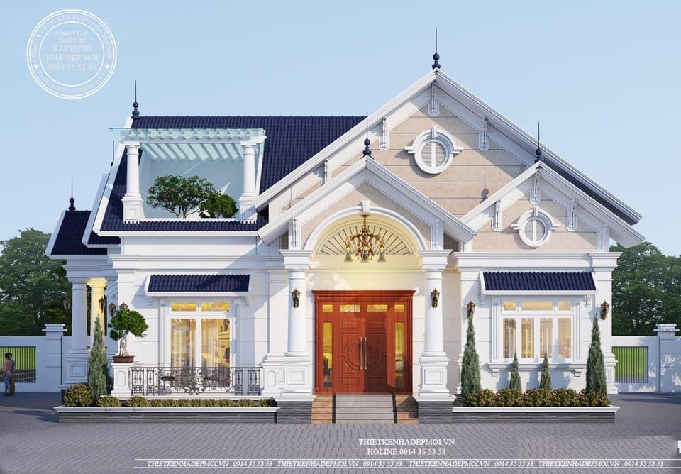Tổng hợp những mẫu nhà mái thái 1 tầng được ưa chuộng nhất