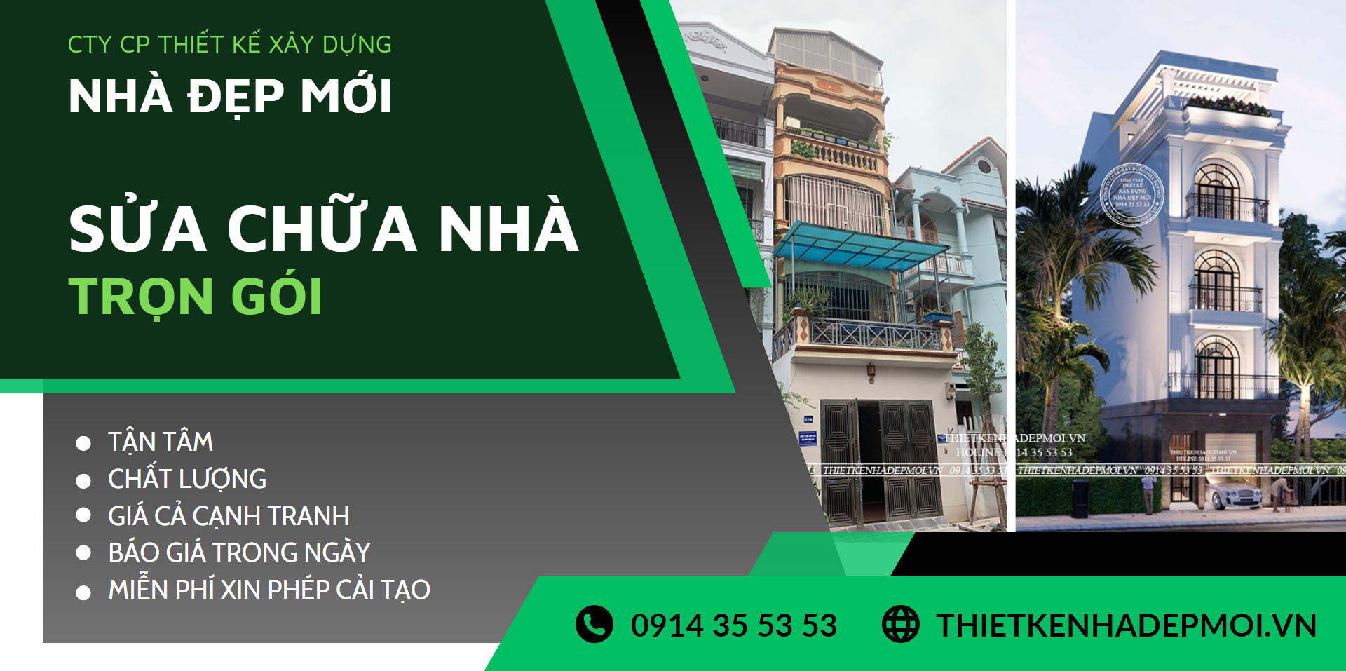 Cải tạo, sửa chữa nhà trọn gói