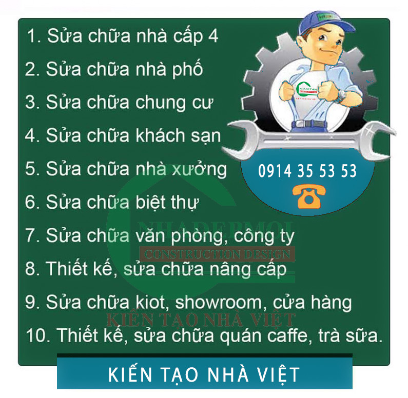 Cải tạo, sửa chữa nhà trọn gói