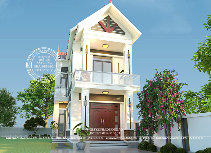 Tổng hợp những mẫu nhà phố 2 tầng hiện đại & mái thái được yêu thích nhất