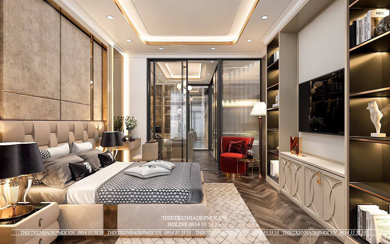 Mẫu nội thất phong cách tân cổ điển sang trọng - đẳng cấp