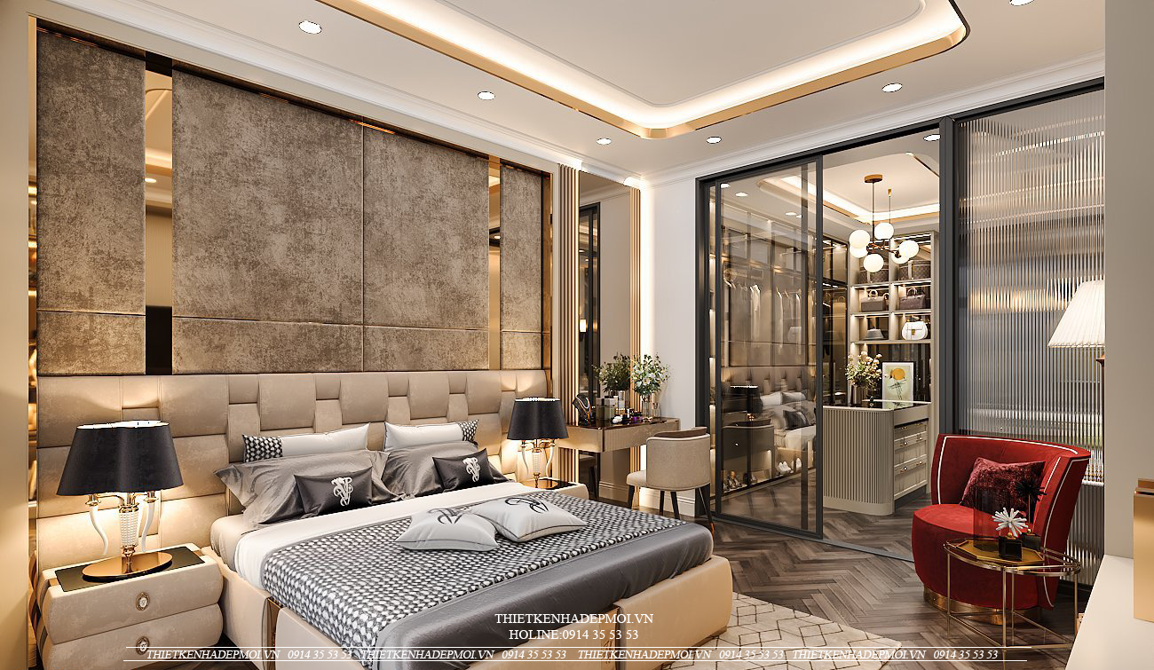 Mẫu nội thất phong cách tân cổ điển sang trọng - đẳng cấp