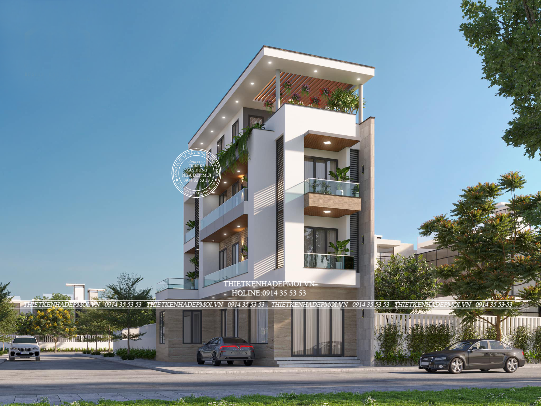 Tổng hợp những mẫu nhà phố 3 tầng hiện đại & mái thái đẳng cấp