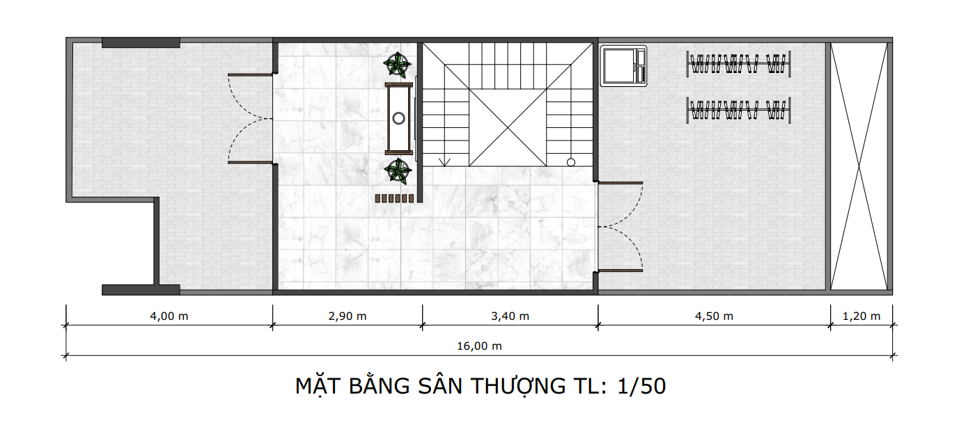 Mãn nhãn mẫu nhà phố 4 tầng đẹp