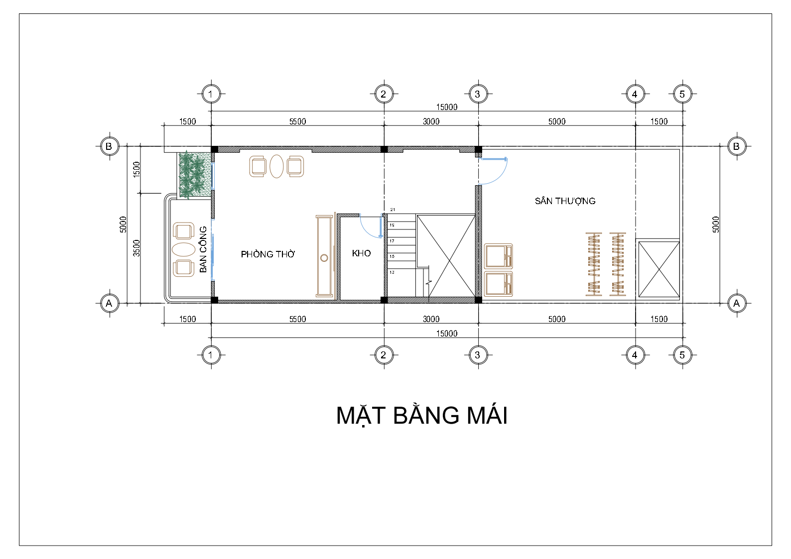 Mẫu nhà 1 trệt 2 lầu kiến trúc hiện đại
