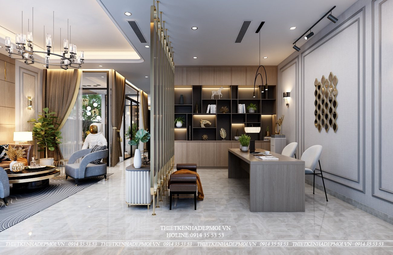 Mẫu nội thất phong cách tân cổ điển