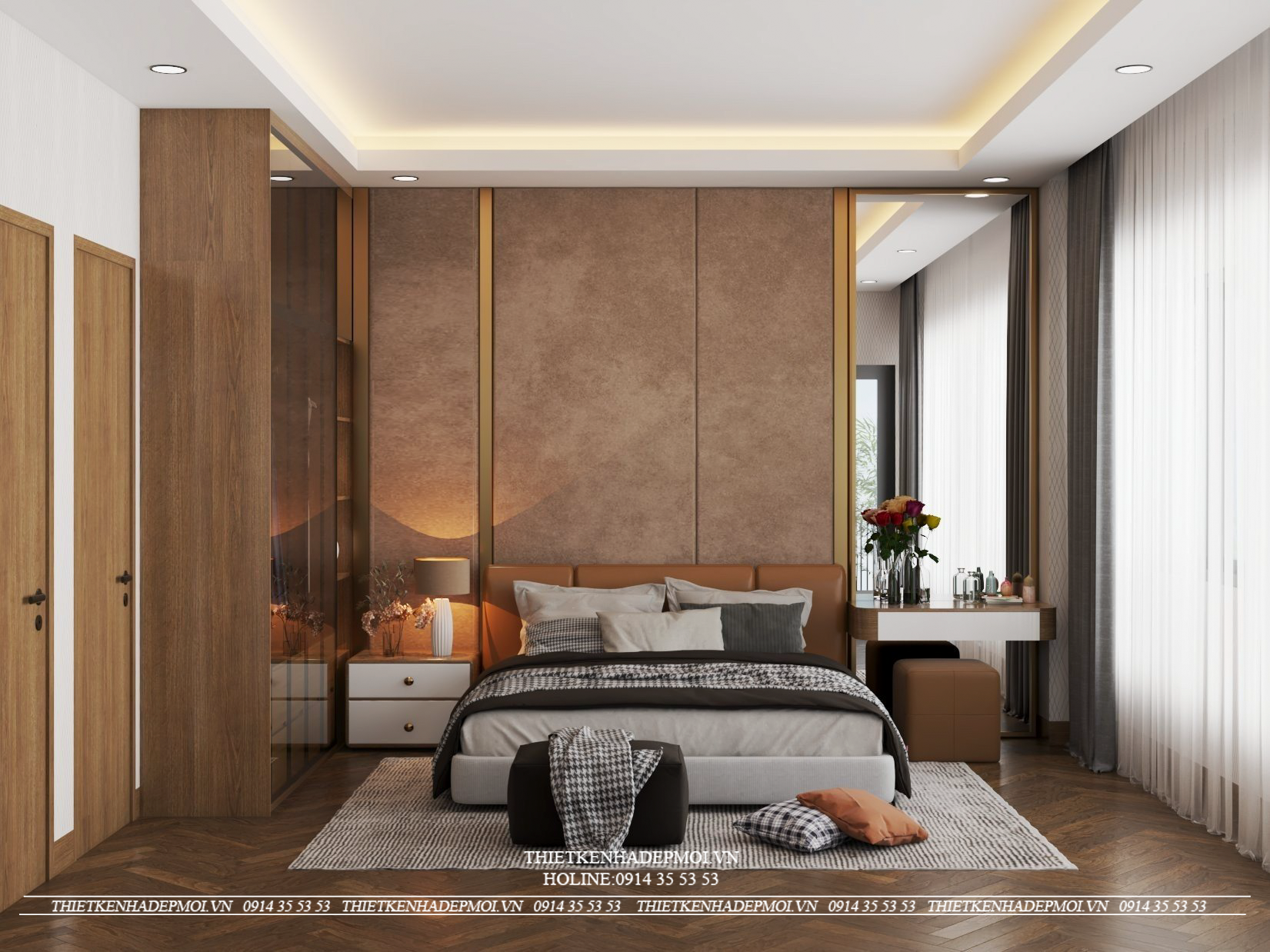 Nội thất nhà phố 2 mặt tiền