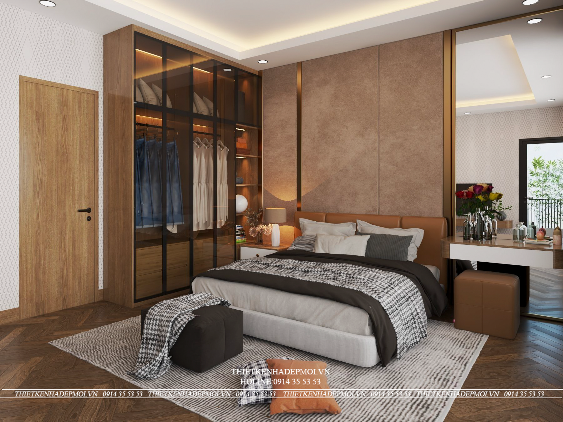 Nội thất nhà phố 2 mặt tiền