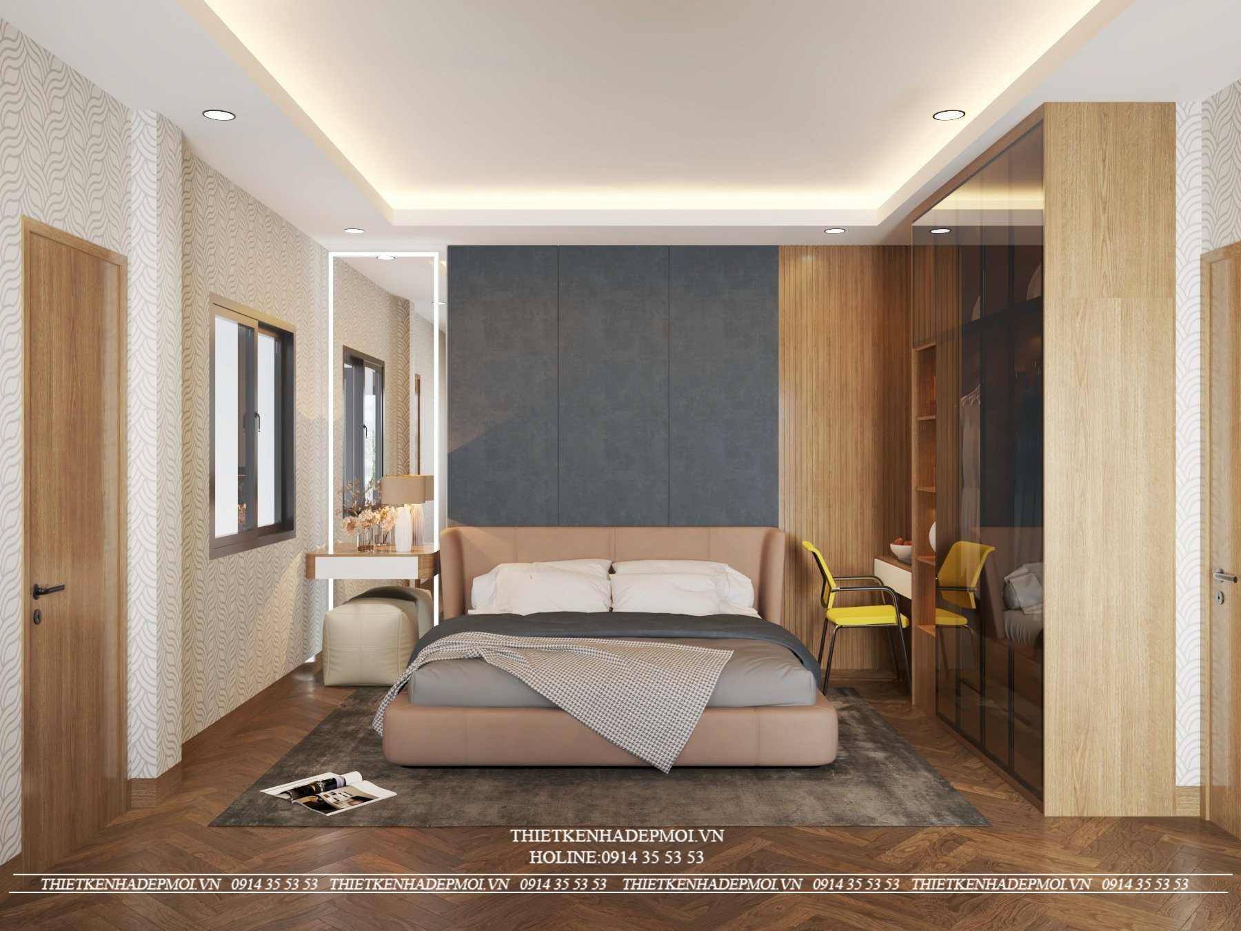 Nội thất nhà phố 2 mặt tiền