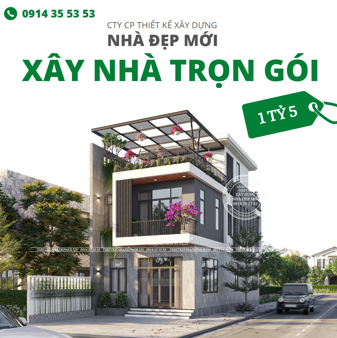 Bảng báo giá trọn gói nhà phố 2024