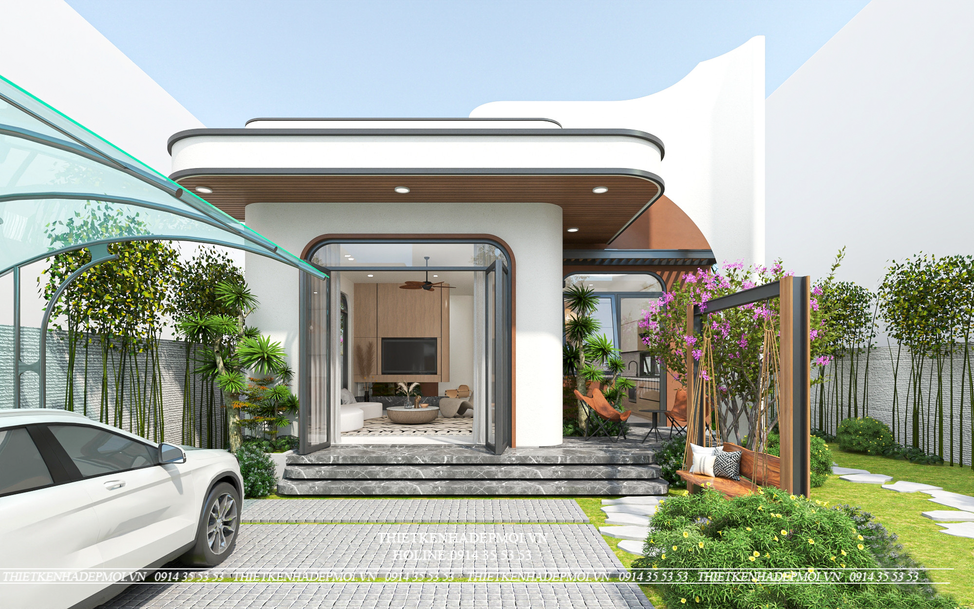 Bảng báo giá biệt thự 1,2 tầng mái nhật , mái thái và hiện đại 2024