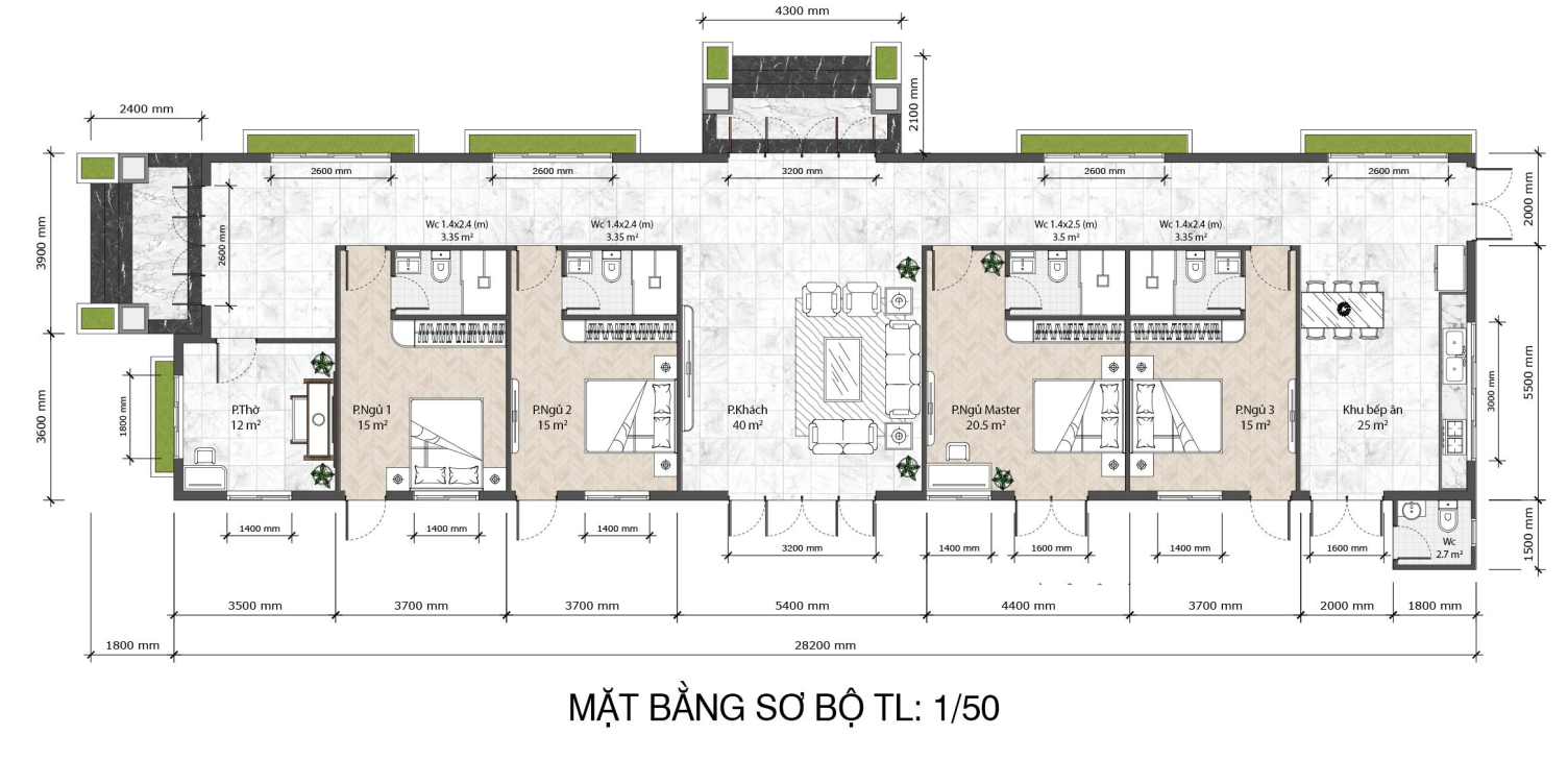 Mẫu biệt thự sân vườn mái nhật đẹp