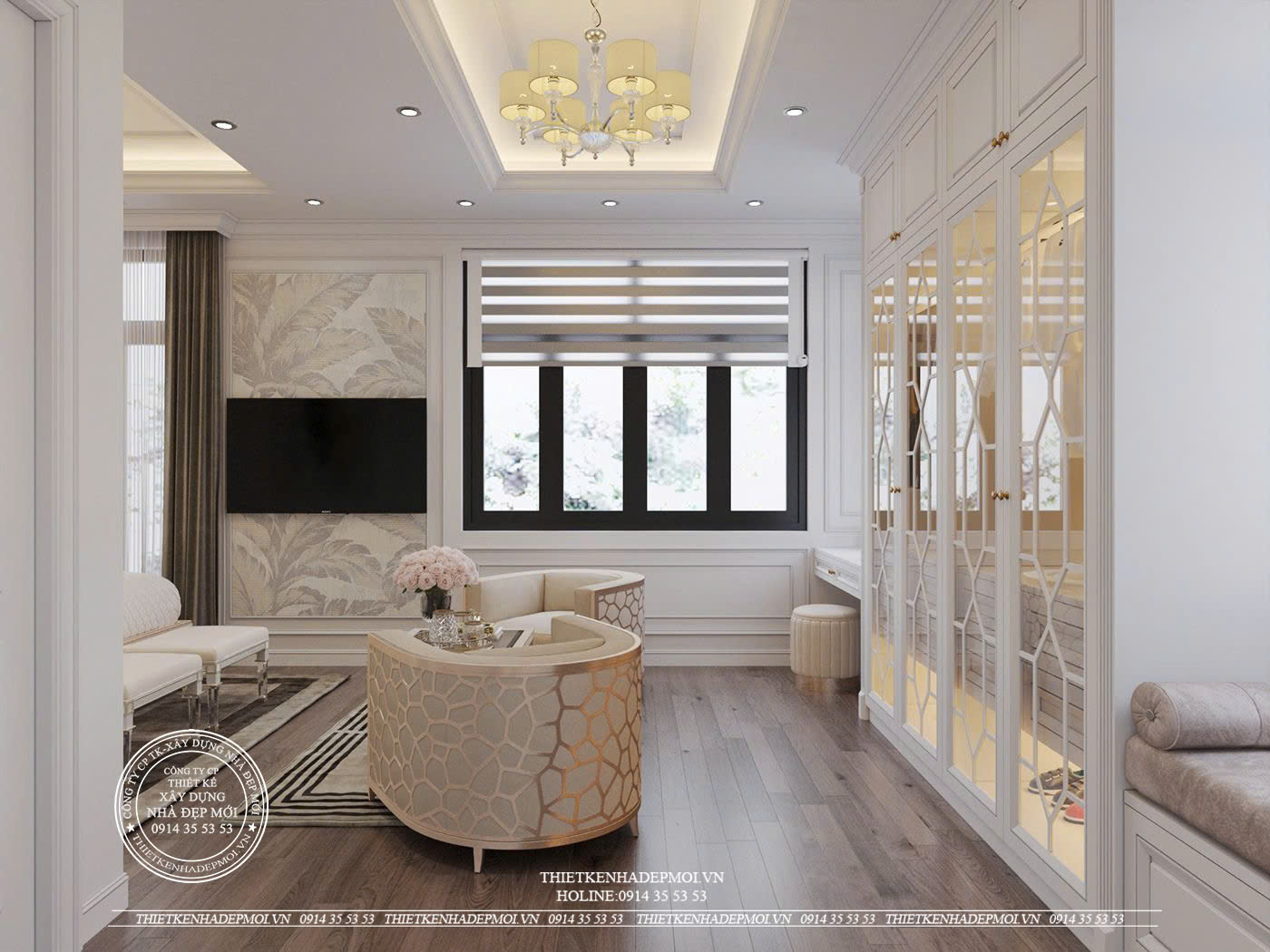 Nội thất biệt thự sân vườn mái nhật
