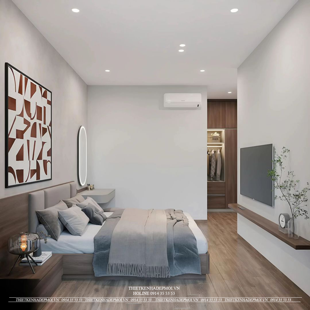Nội thất cho mẫu nhà phố hiện đại - đơn giản nhưng vẫn sang trọng