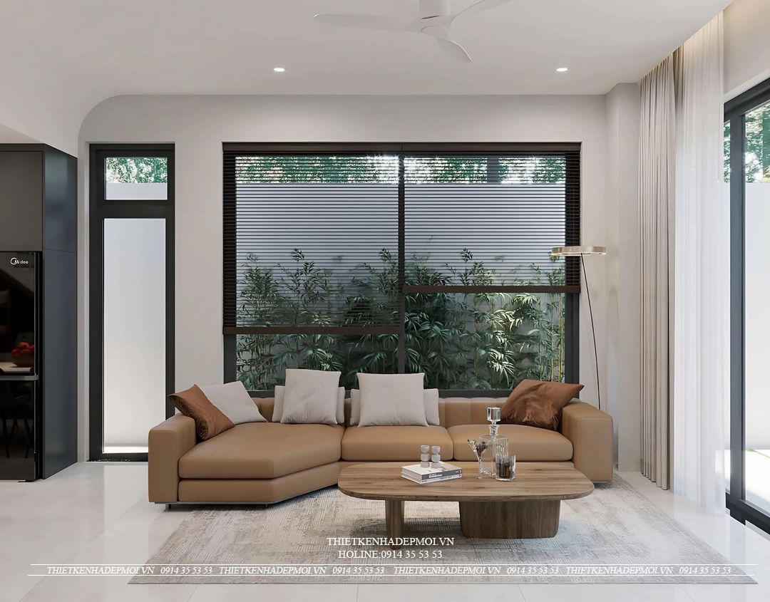 Nội thất cho mẫu nhà phố hiện đại - đơn giản nhưng vẫn sang trọng
