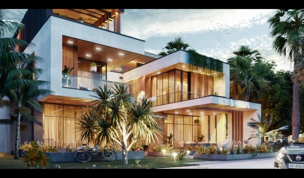 10+ mẫu biệt thự không gian mở đẹp mê mẩn