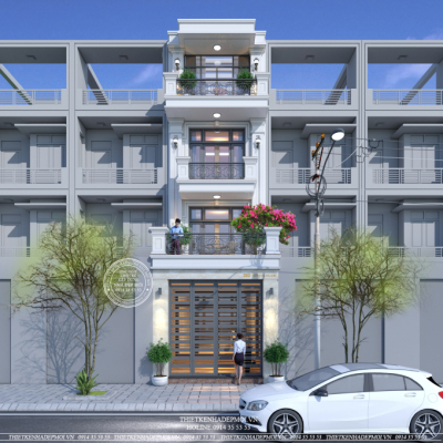 Mẫu nhà phố 4 tầng đẹp tại bình thạnh hồ chí minh