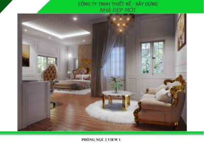 Mẫu nội thất phong cách tân cổ điển đẹp lung linh