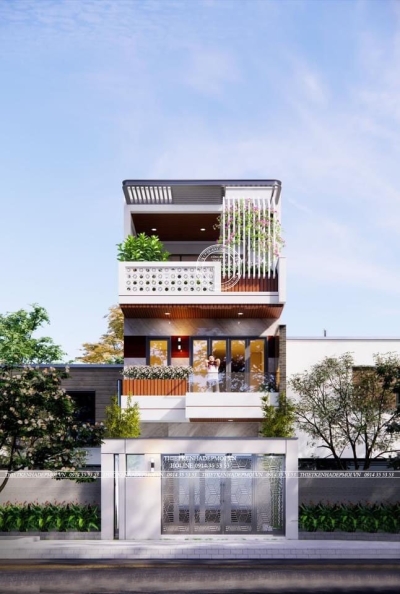 Mẫu thiết kế nhà phố hiện đại ngang 5m đẳng cấp