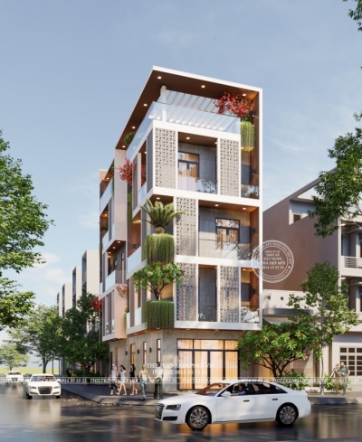 Nội thất nhà phố 2 mặt tiền