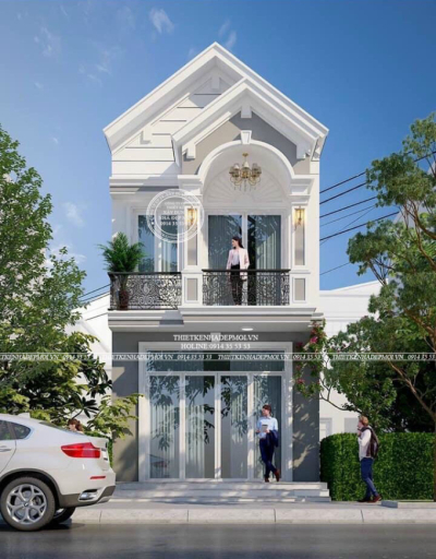 Thiết kế mẫu nhà 1 trệt 1 lầu tiện nghi tại tây ninh
