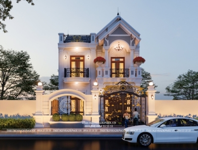 Tổng hợp những mẫu nhà mái thái 2 tầng được yêu thích nhất
